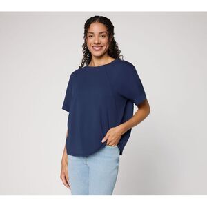 Anybody Women's Top Sz L Make Your Selection: AnyBody Cozy Knit Blue